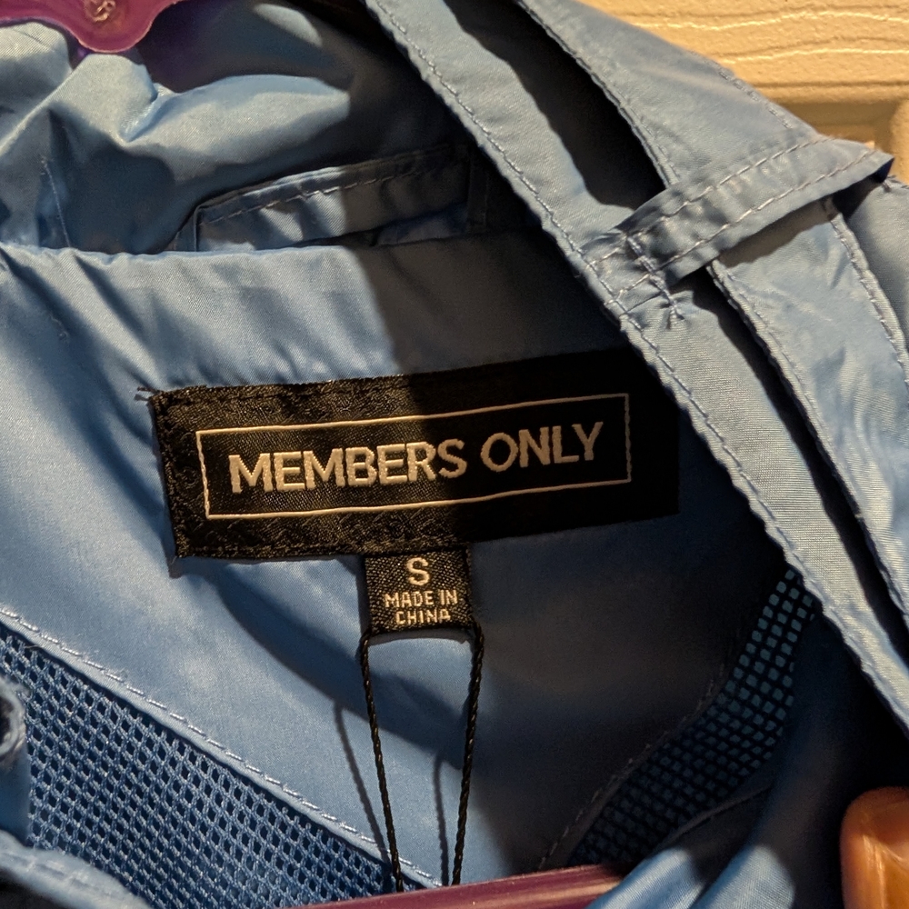 Light Blue Windbreaker Jacket - image 5